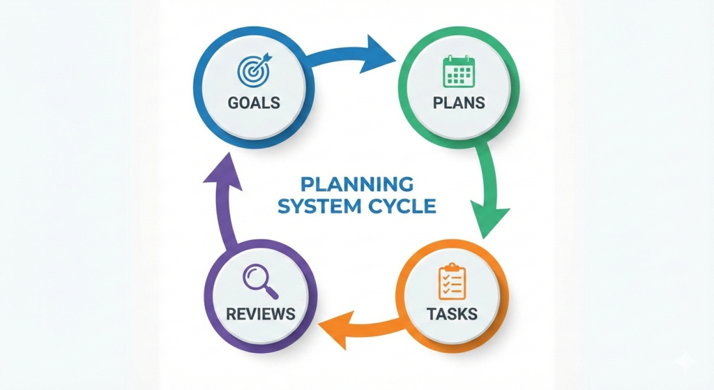 What Is a Planning System? A Practical Guide for Busy Professionals (2026)