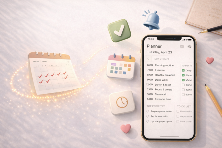 Best Planner Apps for Busy Schedules (2026) – Stay Organized & Save Time