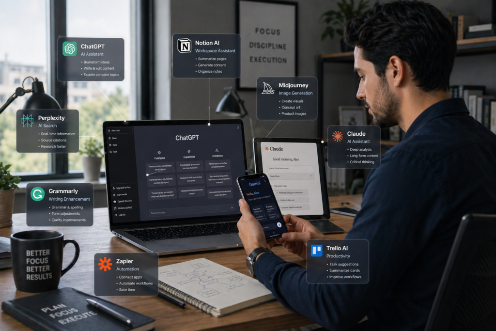 15 Best AI Tools for Professionals in 2026 (Tested to Save Time & Boost Productivity)