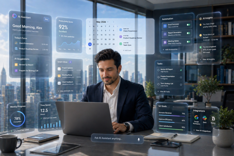 15 Best AI Tools for Professionals in 2026 (Tested to Save Time & Boost Productivity)